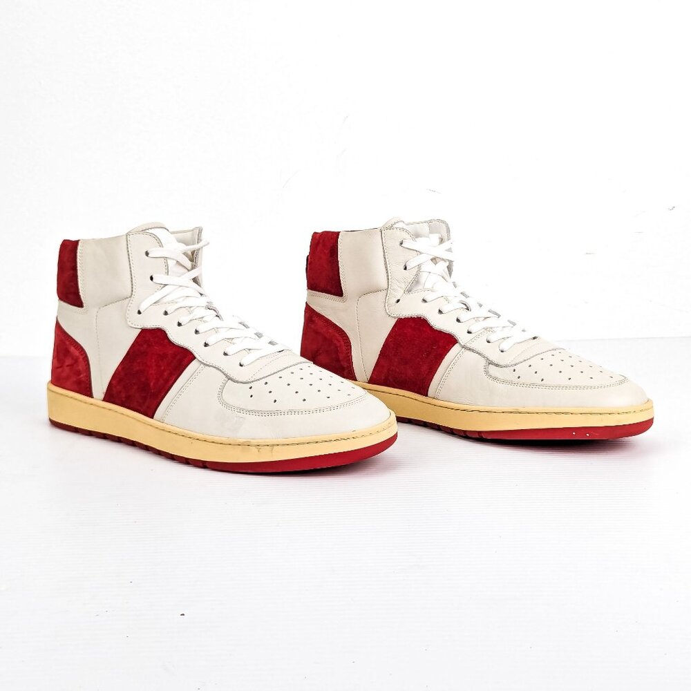 Collegium Men Pillar Destroyer Red Cherry Basketball Sneakers 11.5-12US EUR44